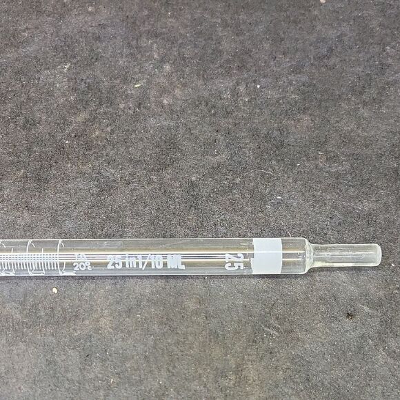 Clear Pyrex 2000ml Glass Flask and 25 Inch 1/10ml Pipette Set - Picture 9 of 12